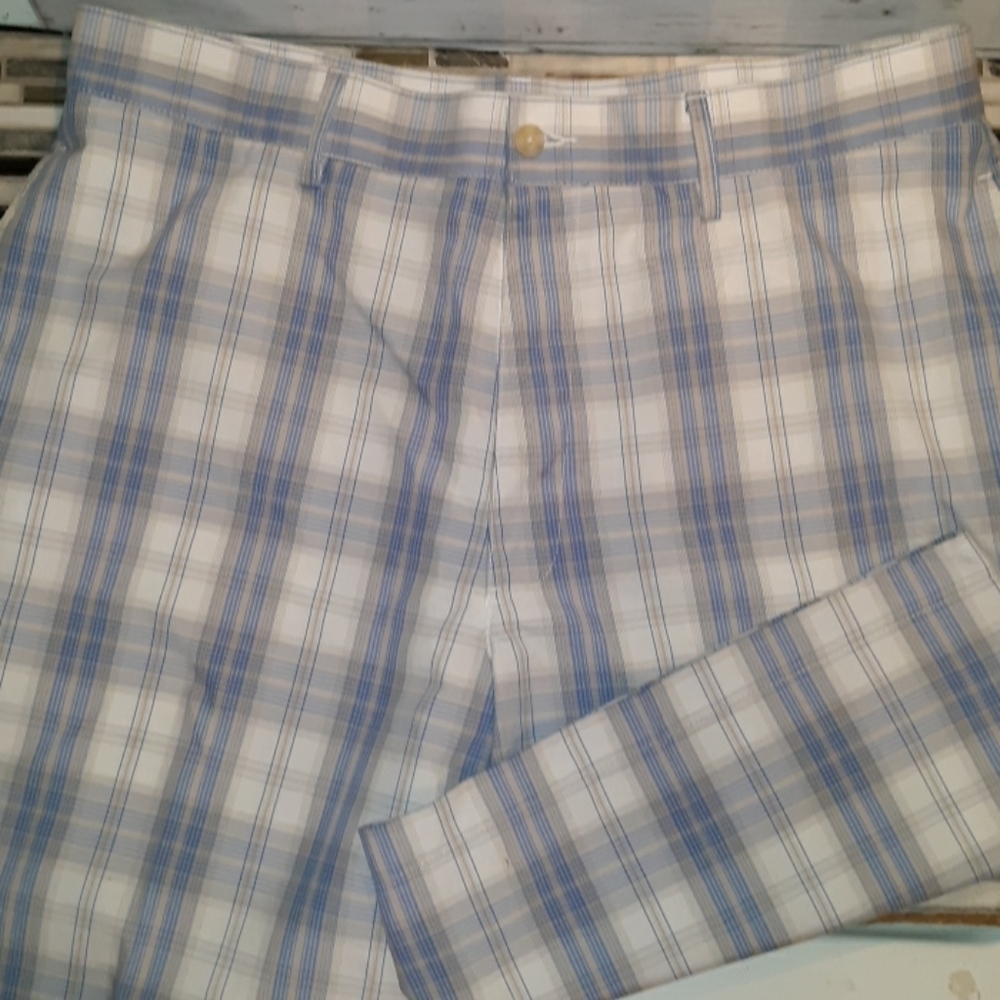 Mens Pro Tour plaid shorts 36 golf